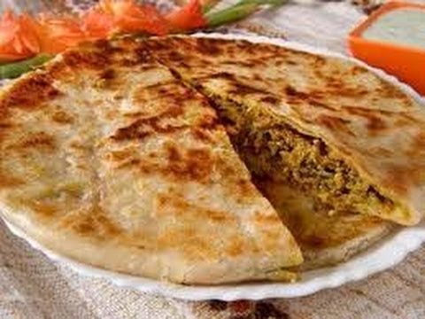 Parata, Halwa, Beef Keema